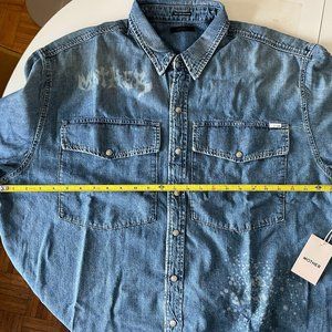 NWT Mother Denim shirt, size L